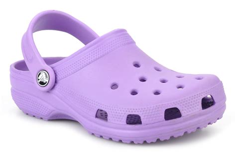 pastel purple crocs